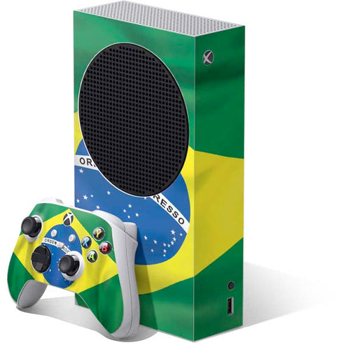 Brazil Flag Xbox Series S Skins